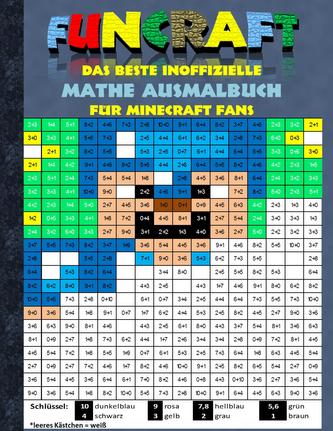 Funcraft - Das beste inoffizielle Mathe Ausmalbuch für Minecraft Fans Funcraft - Das beste inoffizielle Mathe Ausmalbuch für Minecraft Fans