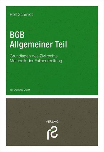 BGB Allgemeiner Teil