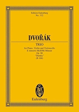 PIANO TRIO E MINOR OP 90 B 166