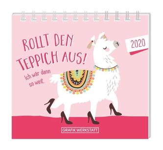 Mini-Kalender 2020 Rollt den Teppich aus!