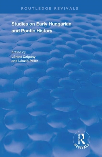 STUDIES ON EARLY HUNGARIAN AND PONT