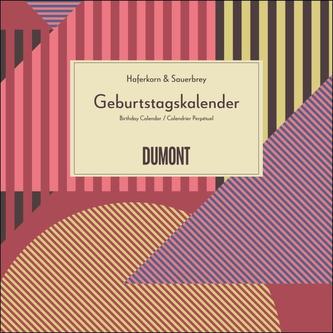 Immerwährender Geburtstagskalender grafisch  - Haferkorn & Sauerbrey - Quadrat-Format