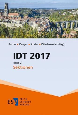 IDT 2017. Band 2: Sektionen