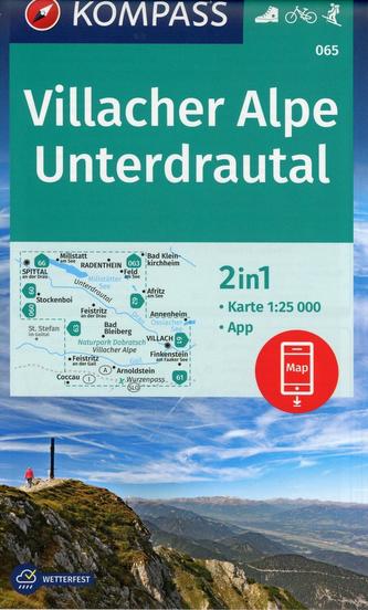 Villacher Alpe, Unterdrautal 1:25 000