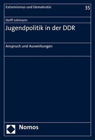 Jugendpolitik in der DDR Jugendpolitik in der DDR