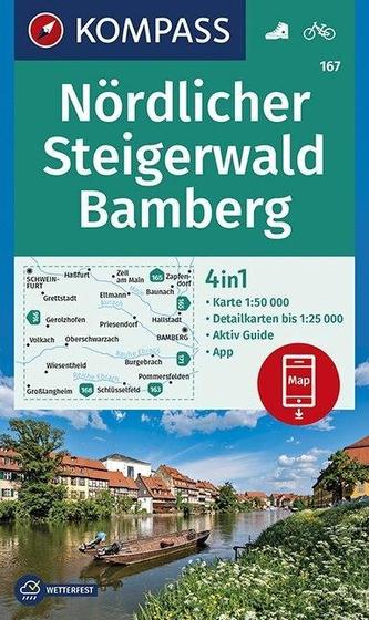 Nördlicher Steigerwald, Bamberg 1:50 000