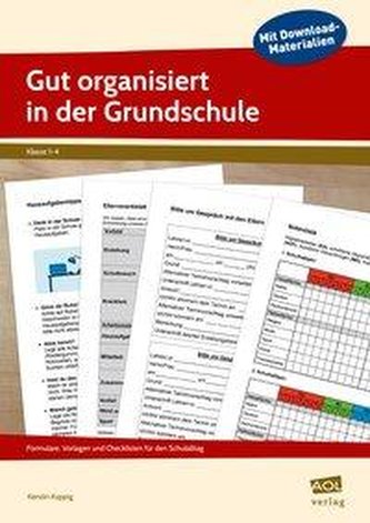 Gut organisiert in der Grundschule