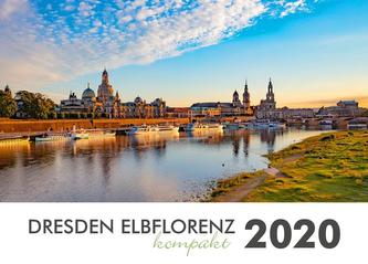 Dresden Elbflorenz kompakt 2020 Tischkalender 21x15 cm