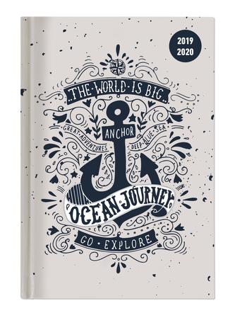 Collegetimer A5 Woche Anchor 2019/2020