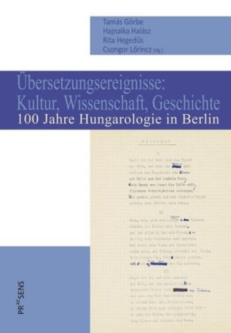 Übersetzungsereignisse: Kultur, Wissenschaft, Geschichte