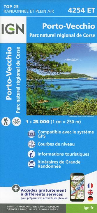 Porto Vecchio Parc National de Corse 1 : 25 000 Porto Vecchio Parc National de Corse 1 : 25 000