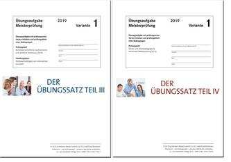 Die Übungssätze Teile III + IV - Variante 1