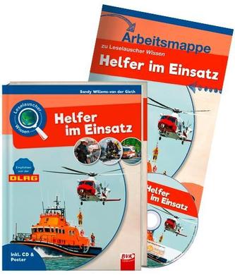 Leselauscher Wissen: Helfer im Einsatz (inkl. CD & Poster). Set