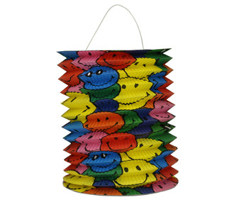 Lampion 15cm válec, Smile LUMA