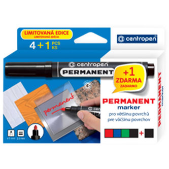 Centropen popisovač 8566 permanent (5 ks)