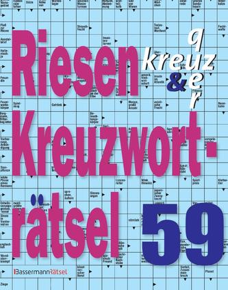Riesen-Kreuzworträtsel 59 (5er VE)