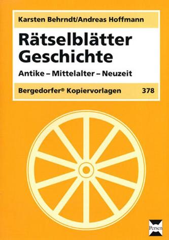 Rätselblätter Geschichte