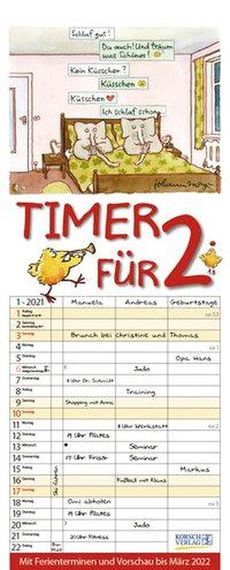 Timer für 2 2021