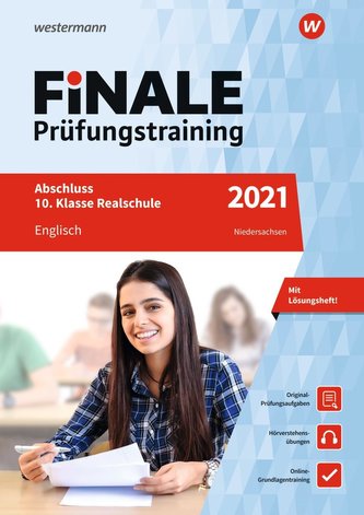 FiNALE Prüfungstraining 2021 Abschluss 10. Klasse Realschule Niedersachsen. Englisch