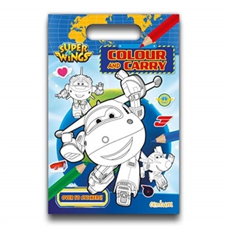 Super Wings - Colour & Carry