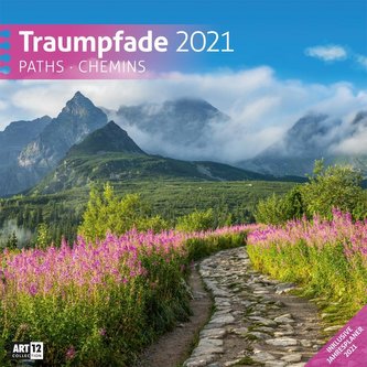 Traumpfade 2021 Broschürenkalender