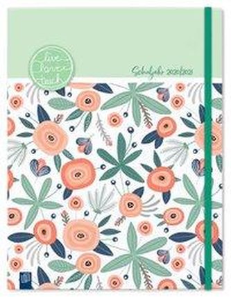 Mein Lehrerplaner A4+, Ringbindung live - love - teach - mintgrün - Lehrerkalender für das Schuljahr 2020/2021 - Schulplaner f