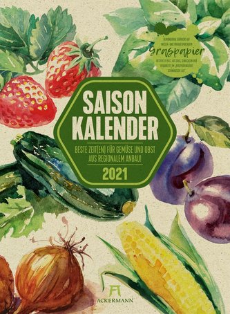 Saisonkalender Gemüse & Obst 2021