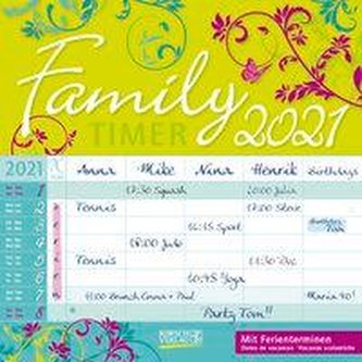 Family Timer - Floral 2021