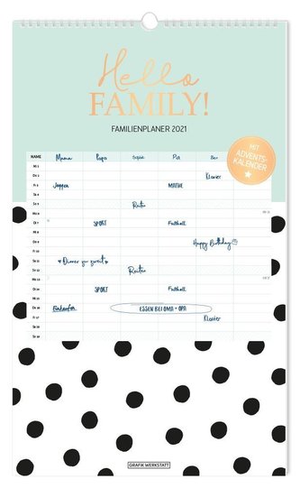 Familienplaner 2021 XXL