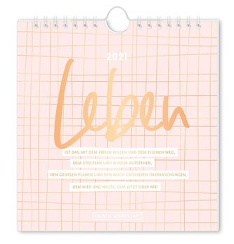 Postkartenkalender 2021 Das Leben