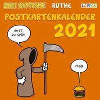 Shit happens! Postkartenkalender 2021