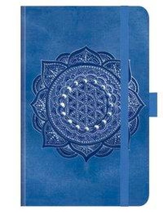 Premium Timer Small Indigo Mandala 2021