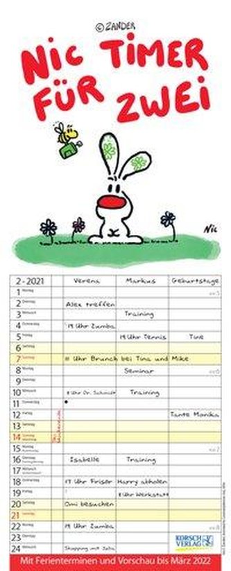 Nic - Timer für zwei 2021