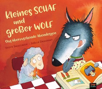 Kleines Schaf und großer Wolf