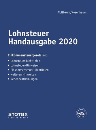 Lohnsteuer Handausgabe 2020