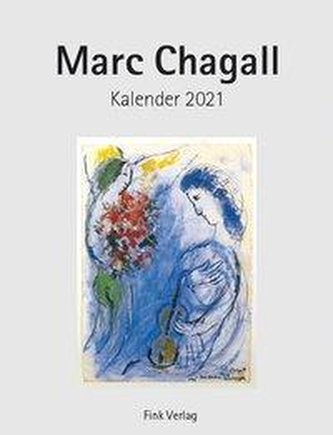 Marc Chagall 2021. Kunstkarten-Einsteckkalender