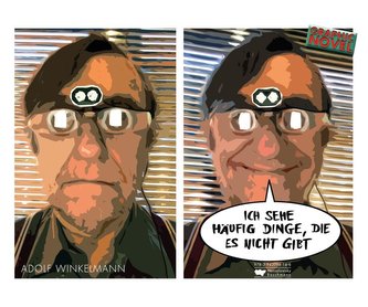 Ich sehe häufig Dinge, die es nicht gibt