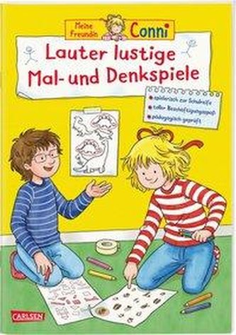 Conni Gelbe Reihe: Lauter lustige Mal- und Denkspiele