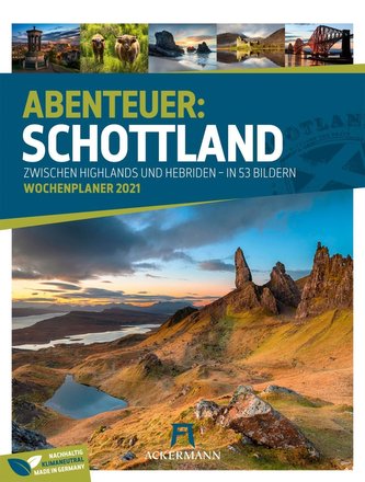 Schottland - Wochenplaner 2021