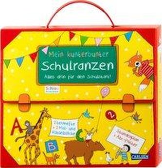 Schlau für die Schule: Mein kunterbunter Schulranzen (Buch-Set für den Schulstart)