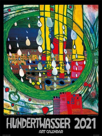 Großer Hundertwasser Art Calendar 2021