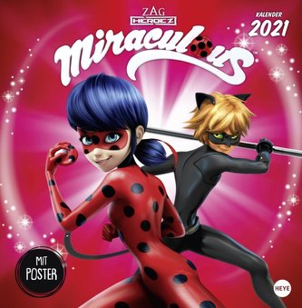 Miraculous Broschur Kalender 2021