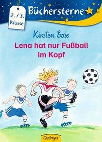 Lena hat nur Fußball im Kopf
