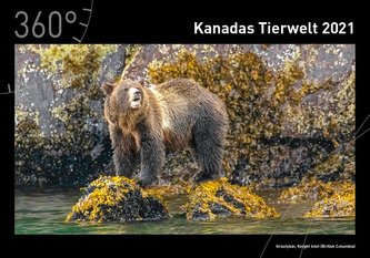 360° Kanadas Tierwelt Premiumkalender 2021