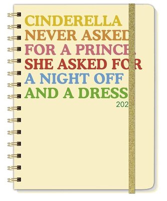 Cinderella Spiral-Kalenderbuch A5 Kalender 2021