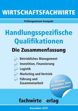 Wirtschaftsfachwirte: Handlungsspezifische Qualifikationen