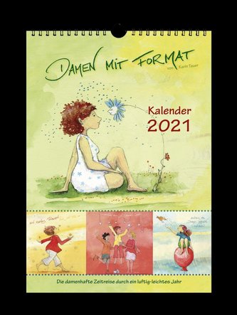 Damen mit Format Monatsplaner 2021