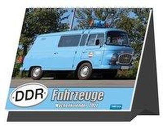 DDR-Fahrzeuge 2021 Aufstellkalender