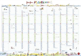 Helme Heine Posterplaner 2021