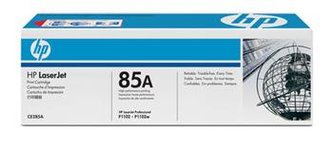 Toner pro "LaserJet P1102" tiskárnu, HP "CE285A" Černá, 1,6 tis.stran